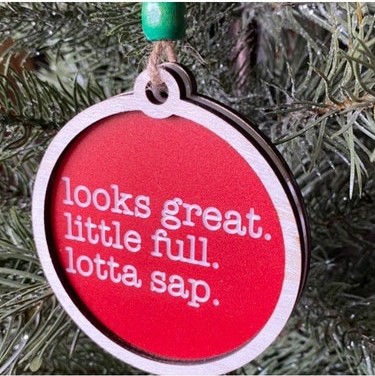 🤪Funny Words Christmas Tree🎄 Hanging Decoration
