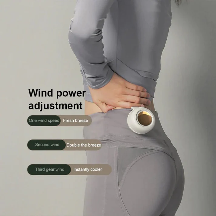 🎁Summer Big Sale-50% OFF⏳Small Whirlwind Clip Waist Neck Fan💦