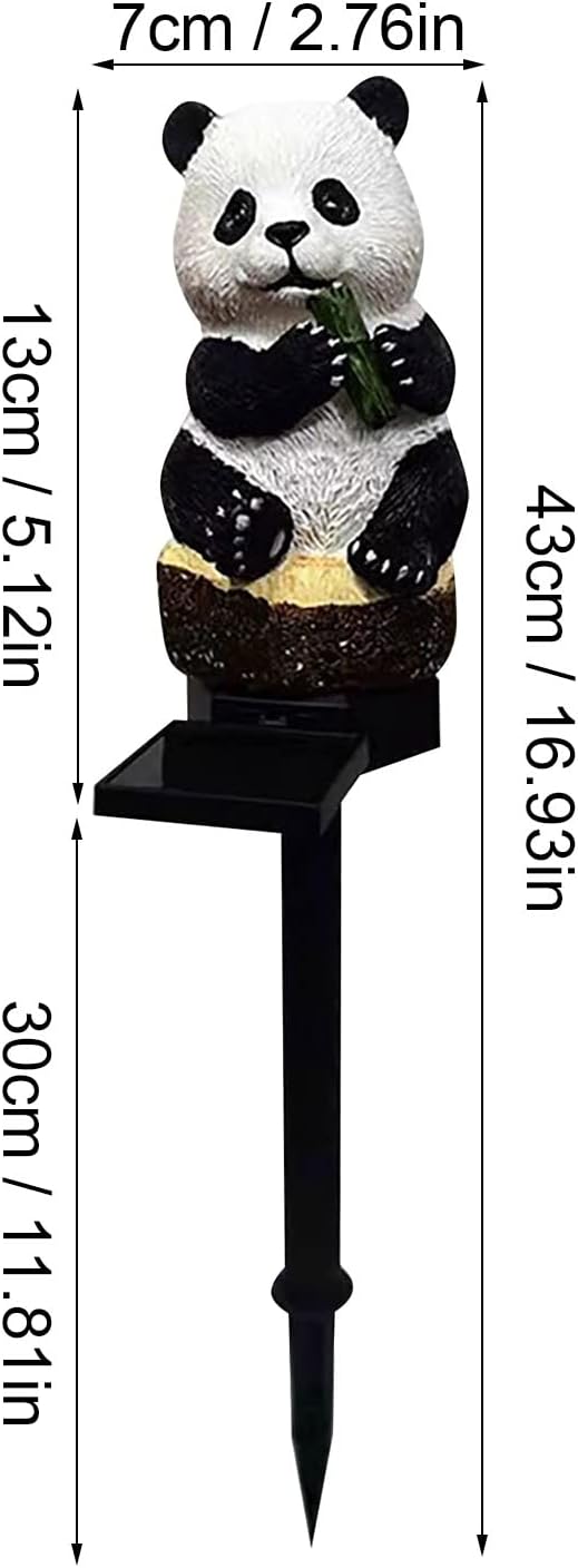 Animal Figure Garden Solar Post