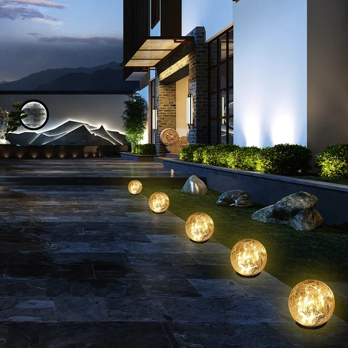 BUY 2 FREE SHIPPING🔥 - Cracked Hockey Puck Solar Light✨