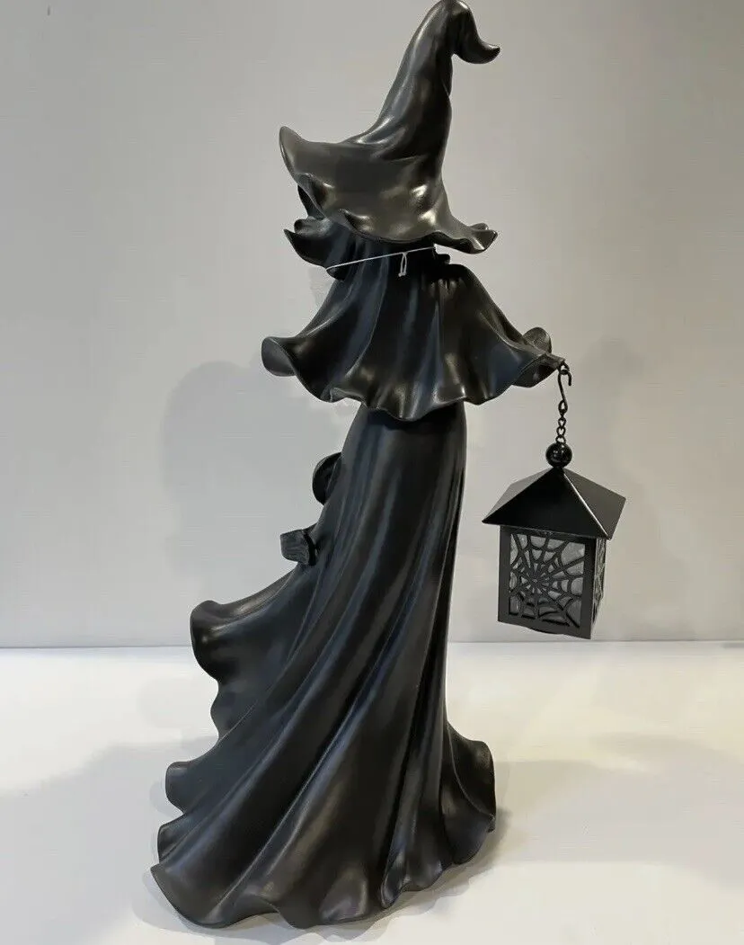 🎃Early Halloween Sale -Black Witch With Lantern