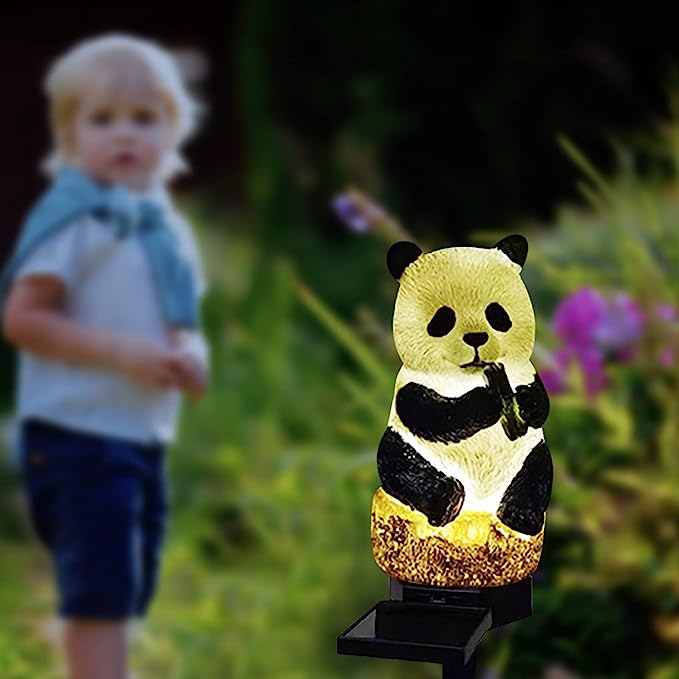 Animal Figure Garden Solar Post