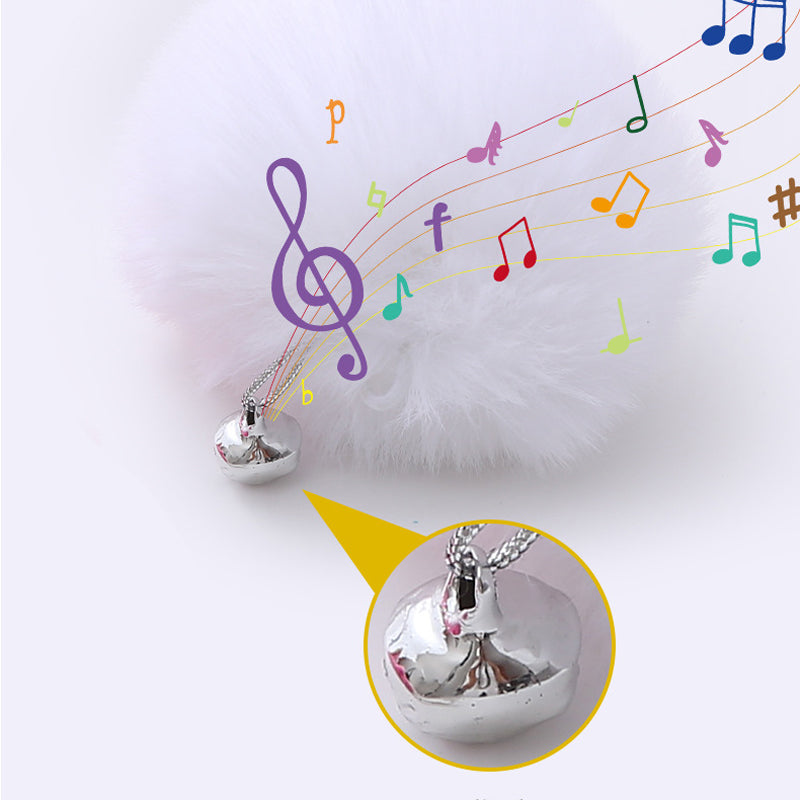 😸 Hanging Spring Plush Ball Cat Toy ❤