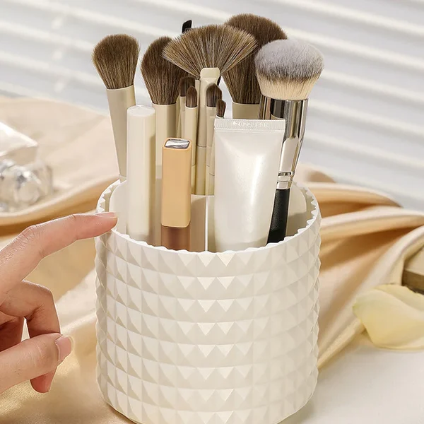 🎅Christmas Hot Sale-🎁360° Rotating Dustproof Large-Capacity Makeup Box