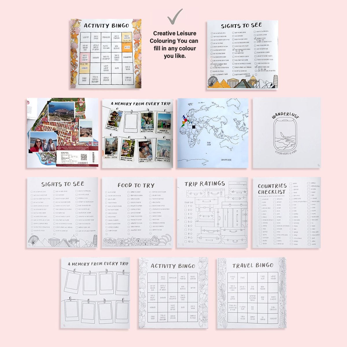 ✈️The Travel Journal - Natural🎁BUY 2 FREE SHIPPING