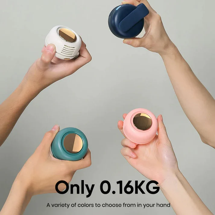 🎁Summer Big Sale-50% OFF⏳Small Whirlwind Clip Waist Neck Fan💦