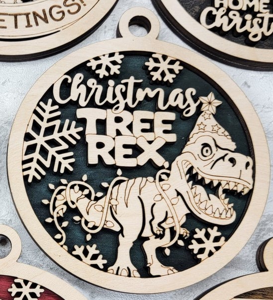 🥳Fun Christmas Pun Ornament Bundle Package 🎄Christmas Tree Hanging Decoration