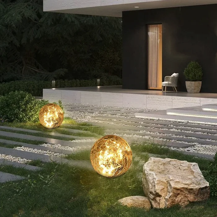 BUY 2 FREE SHIPPING🔥 - Cracked Hockey Puck Solar Light✨