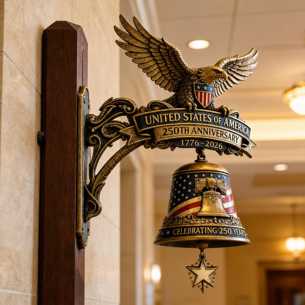 🛎️ American 250th Anniversary Commemorative Doorbell