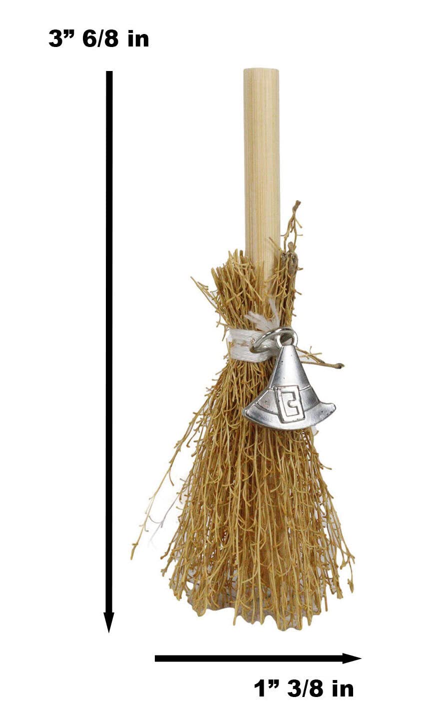 🧹WITCH HAT MINI MAGICK BROOMSTICK🧙‍♀️