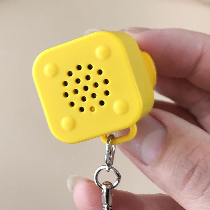 Funny Quacking Duck Hat Keychain