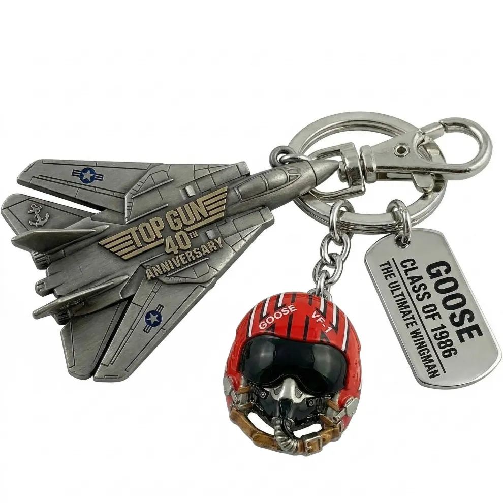 Top Gun 40th Anniversary Keychain
