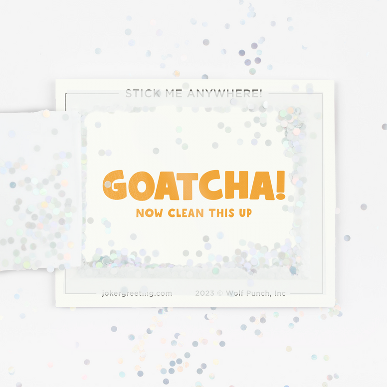 Intermittent Goat Glitter Trap