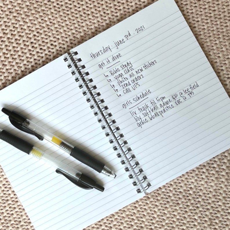 Praise God from Whom All Blessings Flow Spiral Notebooks