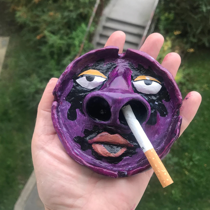 👉Wacky Big Nose Face Ashtray🤣