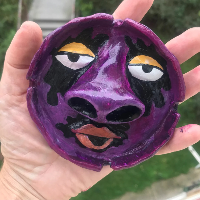 👉Wacky Big Nose Face Ashtray🤣
