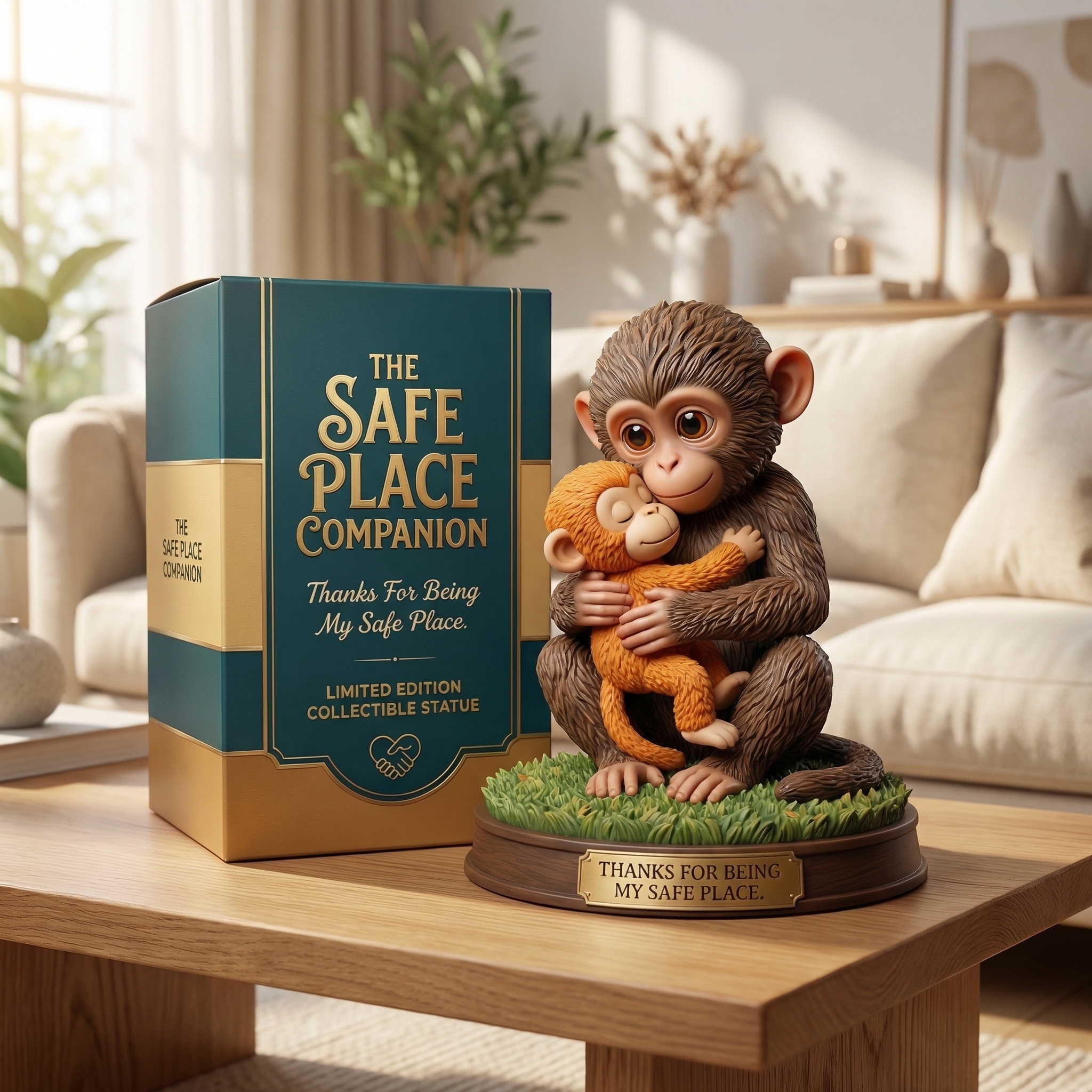 Punch & Friends: Little Monkey Sculpture