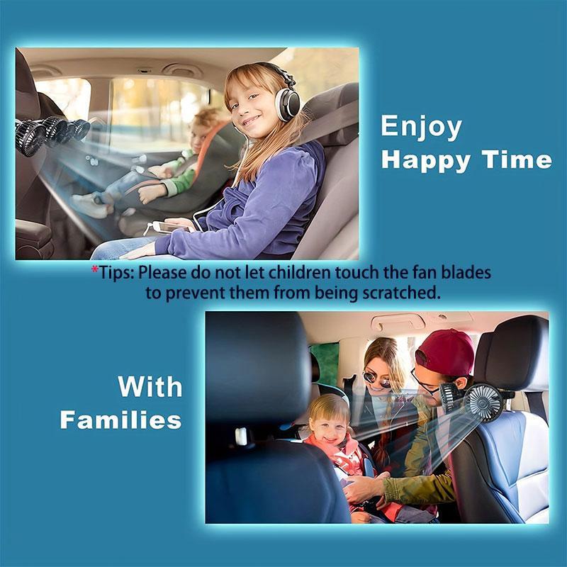 🎁Last Day Promotion 49% OFF🎁Adjustable Car Backseat Fan