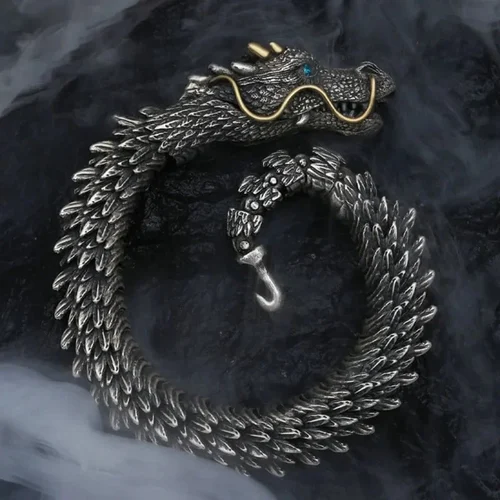 🐉Vintage Metal Dragon Bracelets🎇