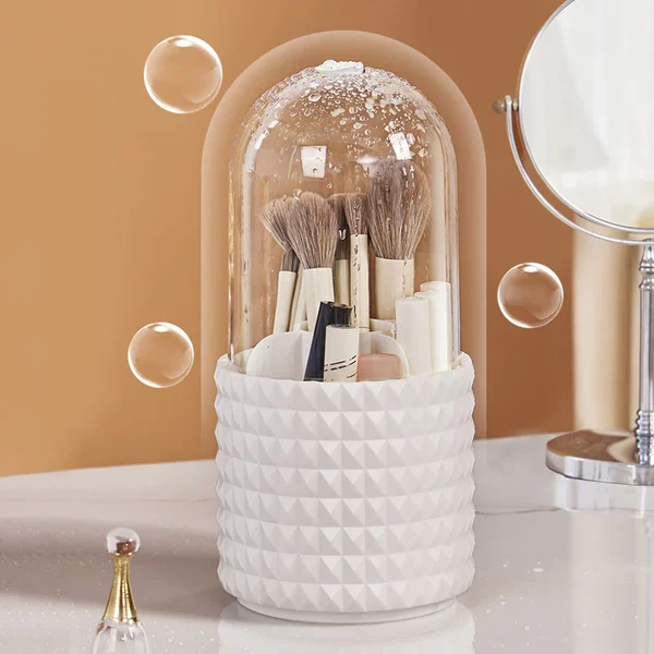 🎅Christmas Hot Sale-🎁360° Rotating Dustproof Large-Capacity Makeup Box