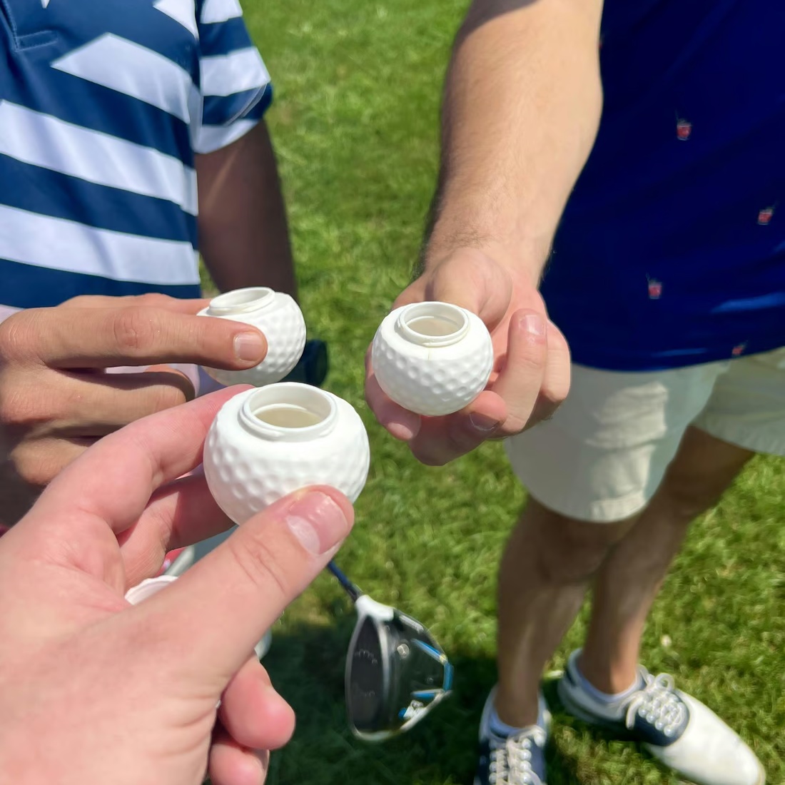 Best X-mas Gift| Golf Ball Shaped Shot Glass⛳
