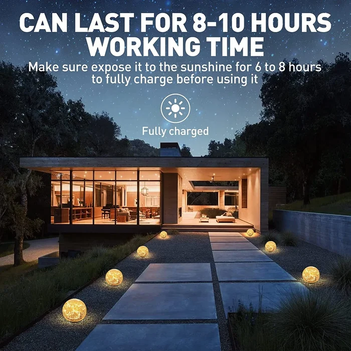 BUY 2 FREE SHIPPING🔥 - Cracked Hockey Puck Solar Light✨