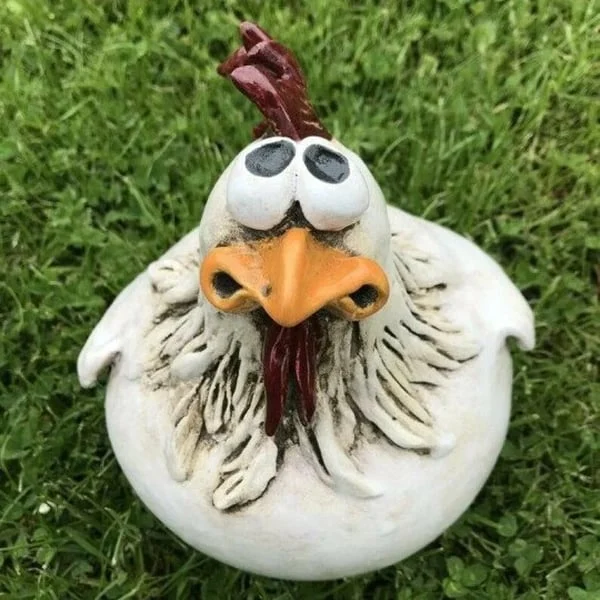 🔥Funny Chicken Garden Fence Decoration🐓