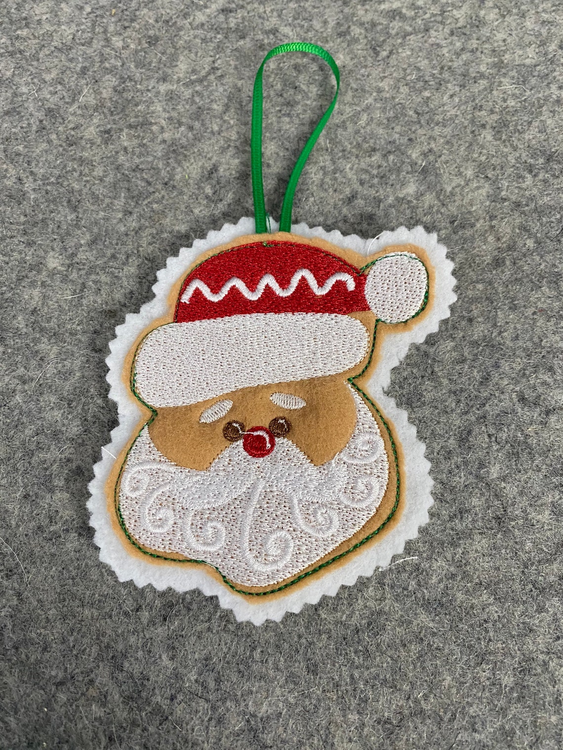 Christmas Cookie Felt Pendant