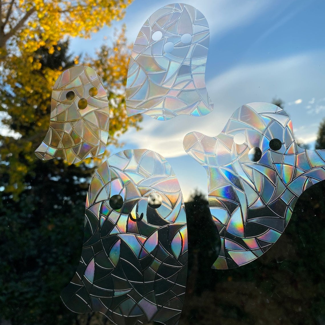 Ghosts Window Stickers