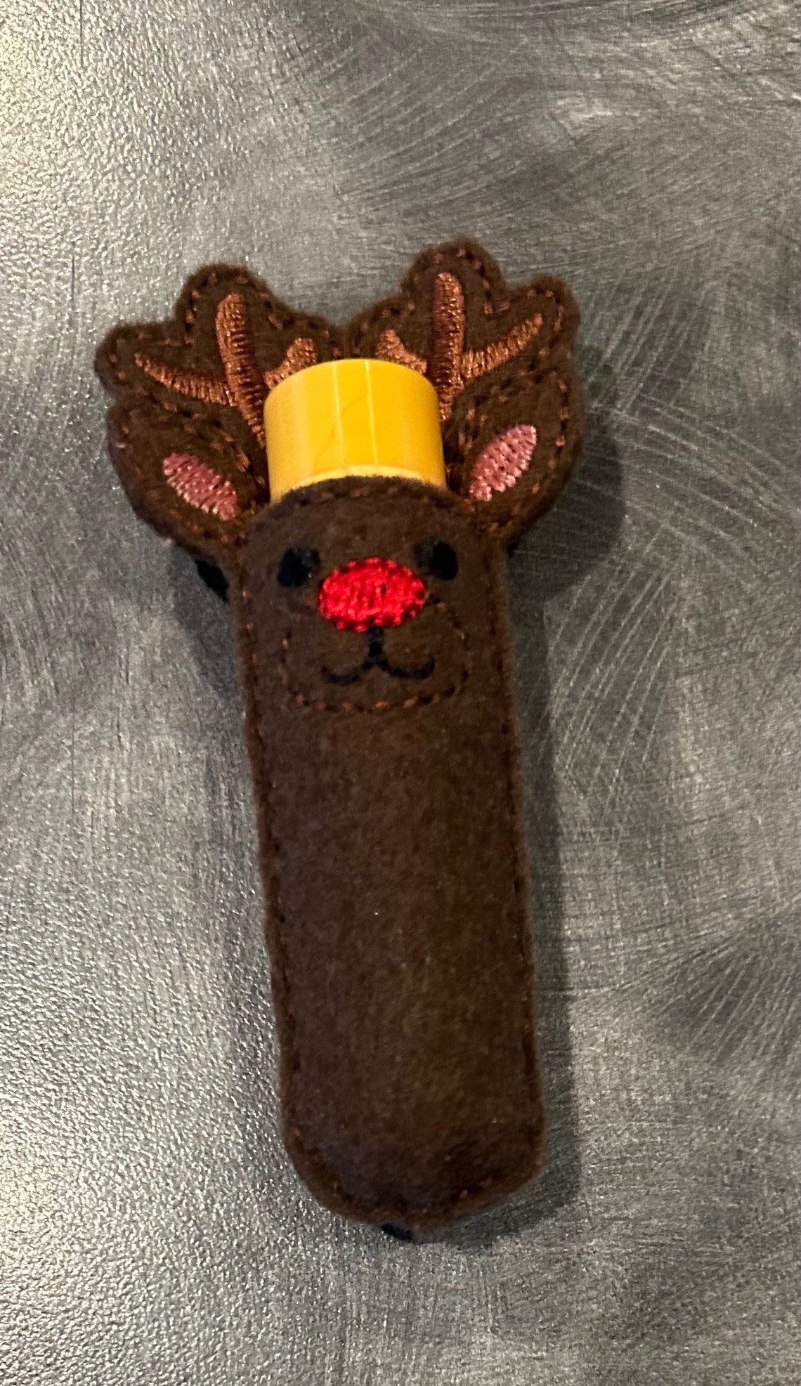 Reindeer Lipstick Pouch