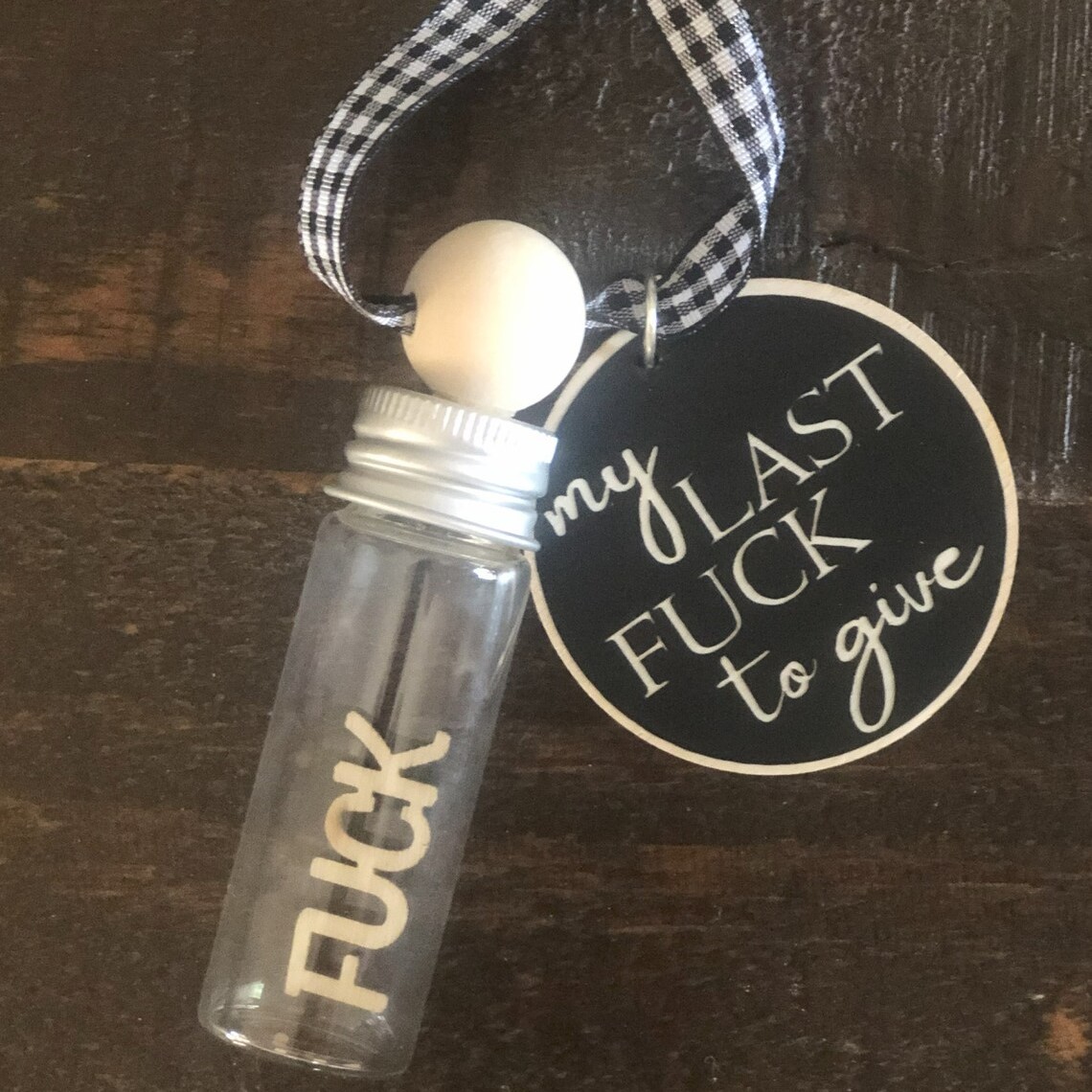 Last Fuck ornament | Coworker Gift | Gag Gift Ornament | Unique gift