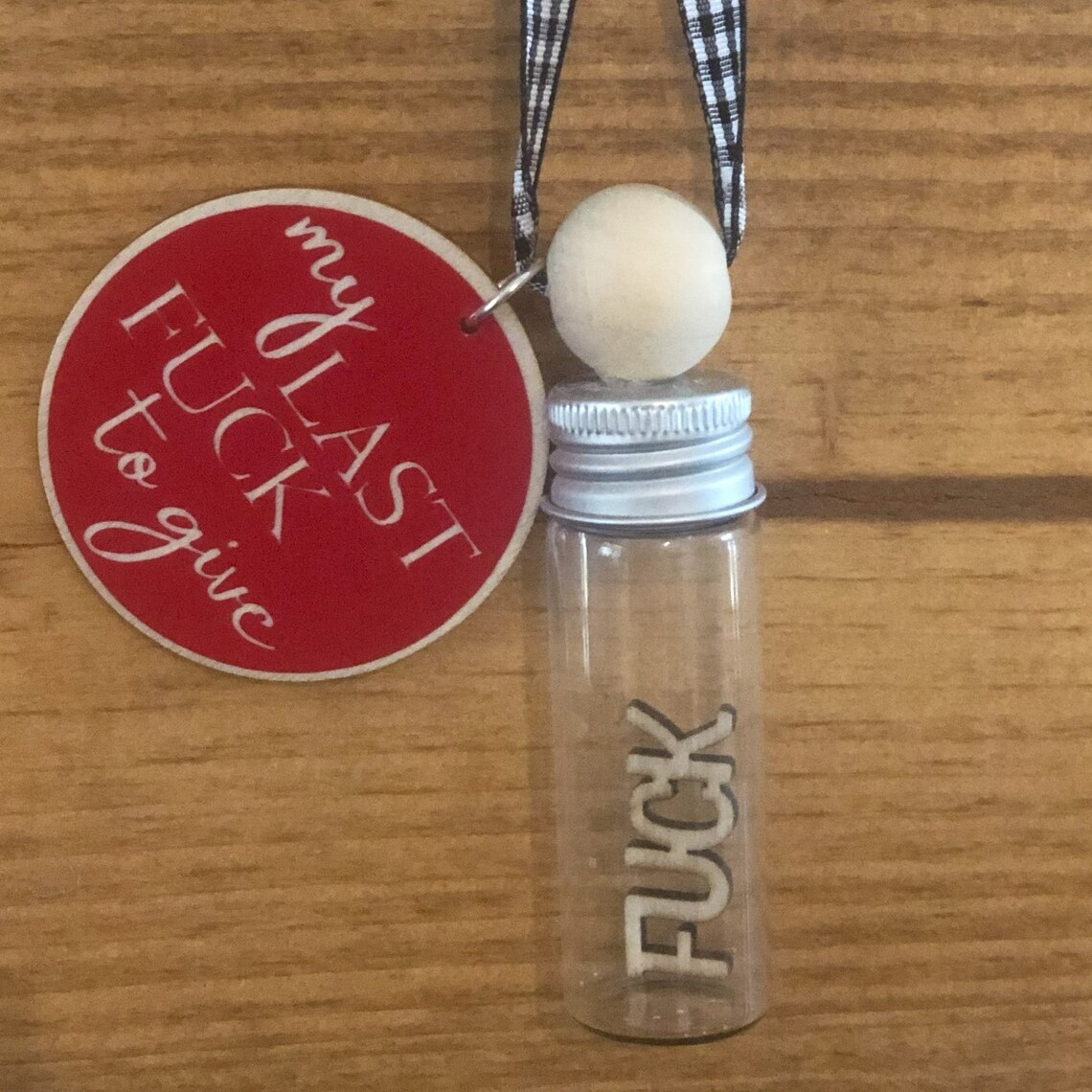 Last Fuck ornament | Coworker Gift | Gag Gift Ornament | Unique gift