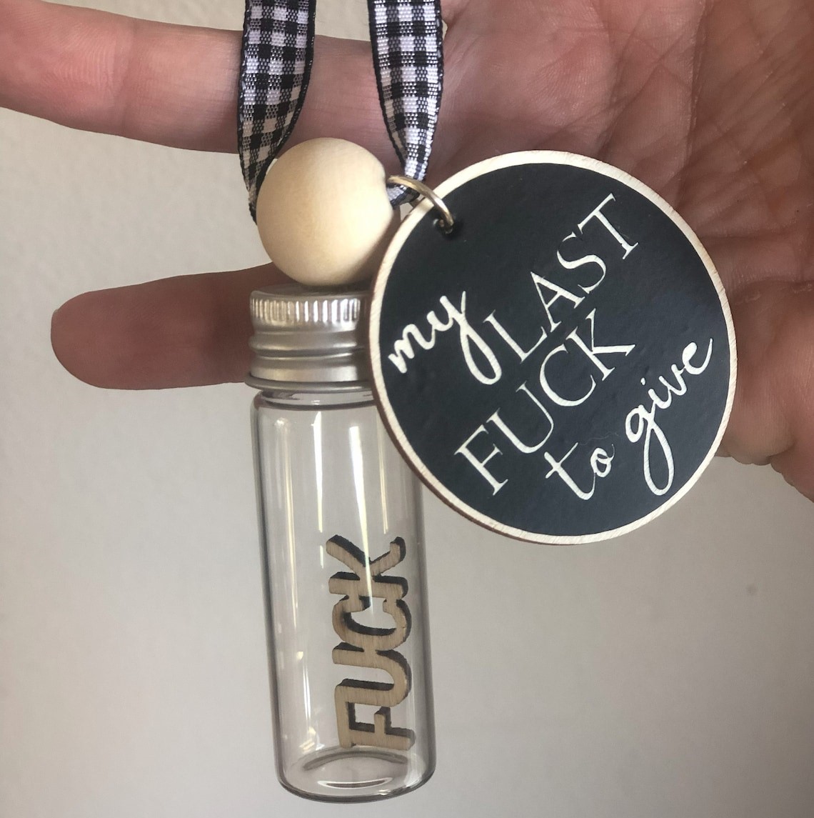 Last Fuck ornament | Coworker Gift | Gag Gift Ornament | Unique gift