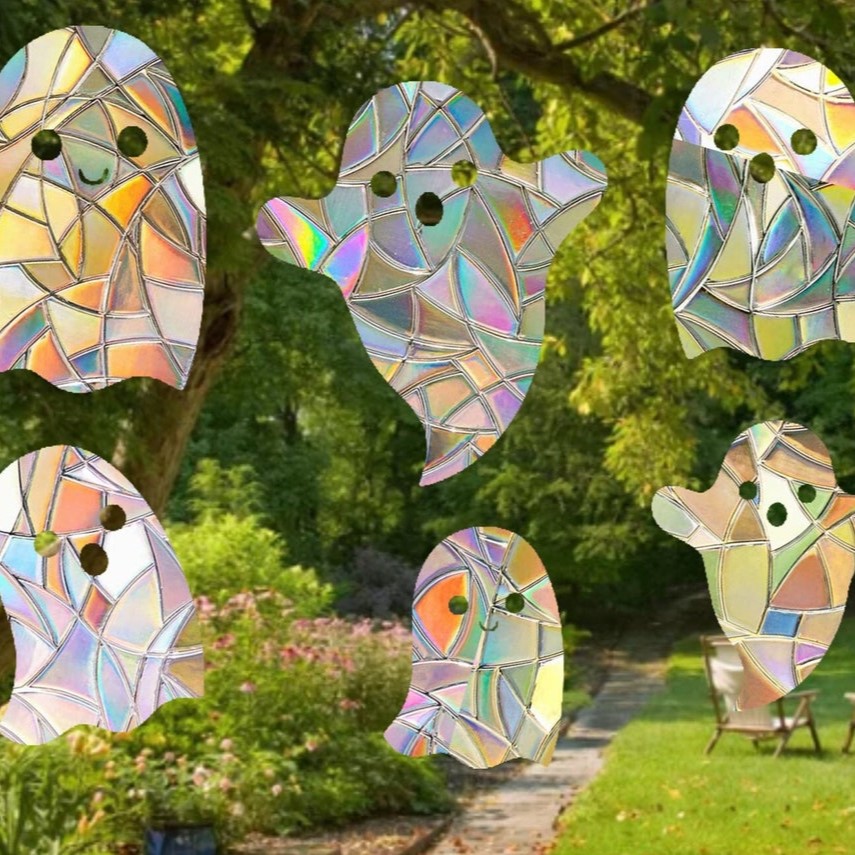 Ghosts Window Stickers