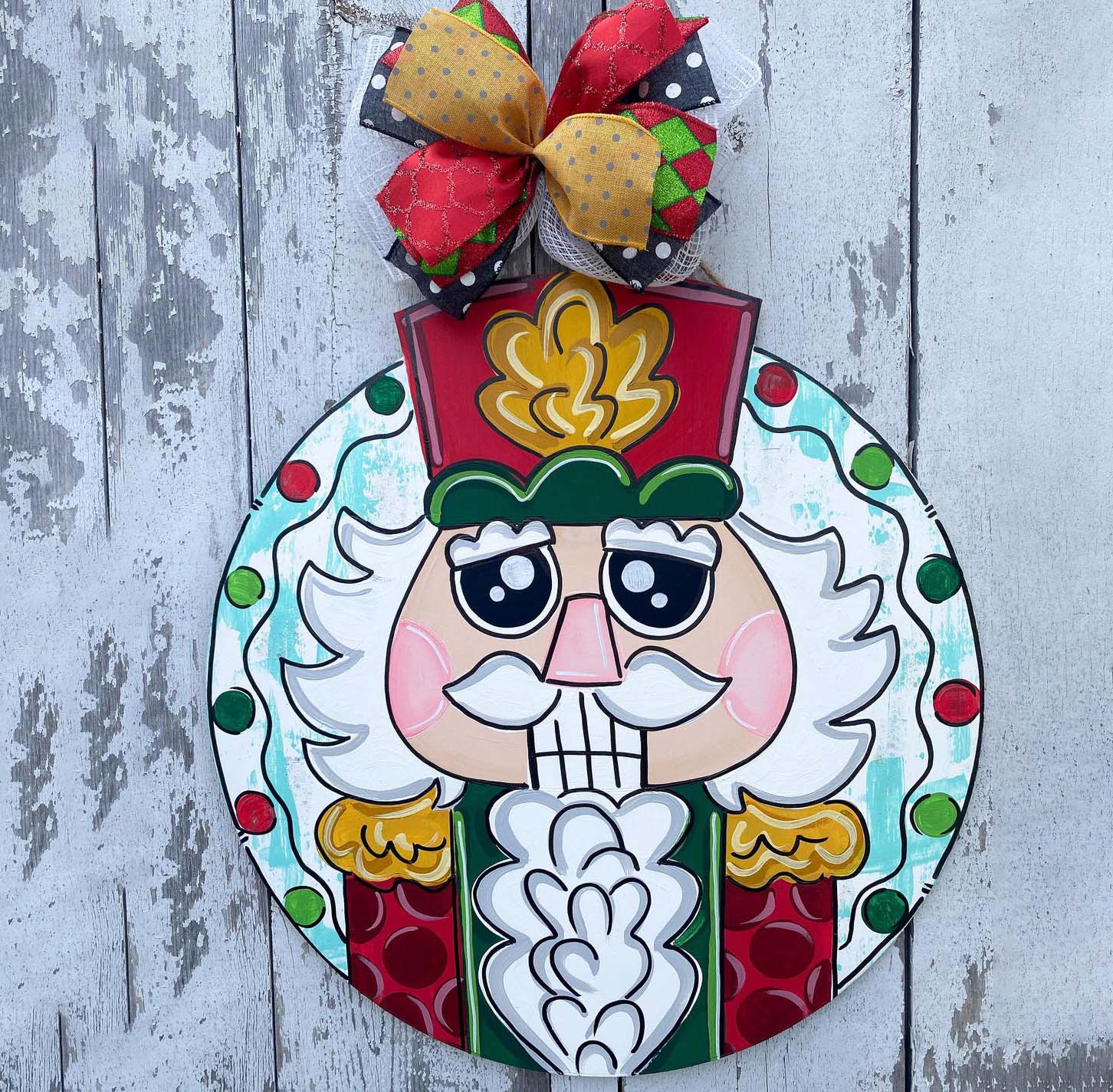 Nutcracker Door Hanging Christmas Decoration