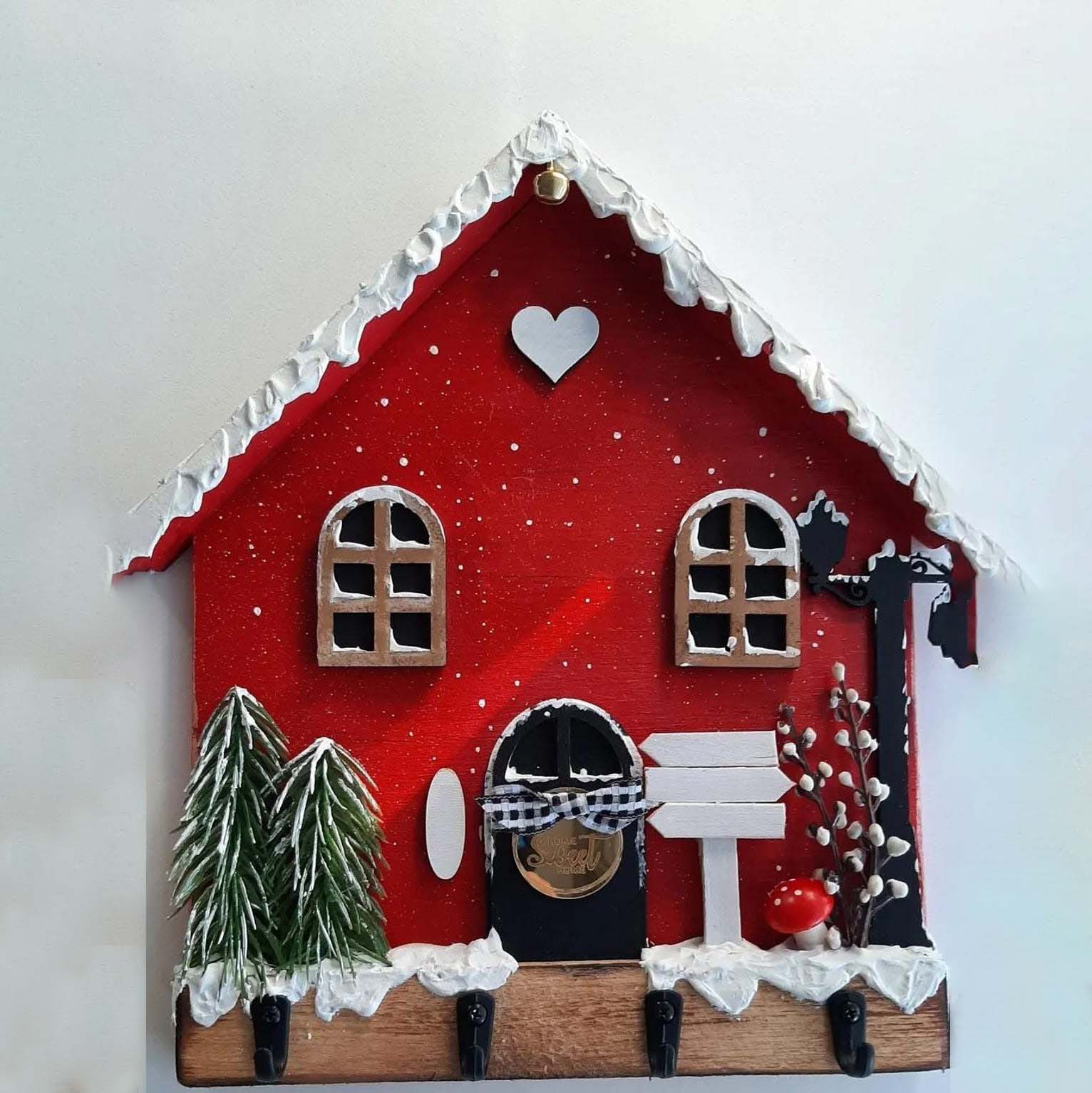 Christmas Wall Decoration Key Holder