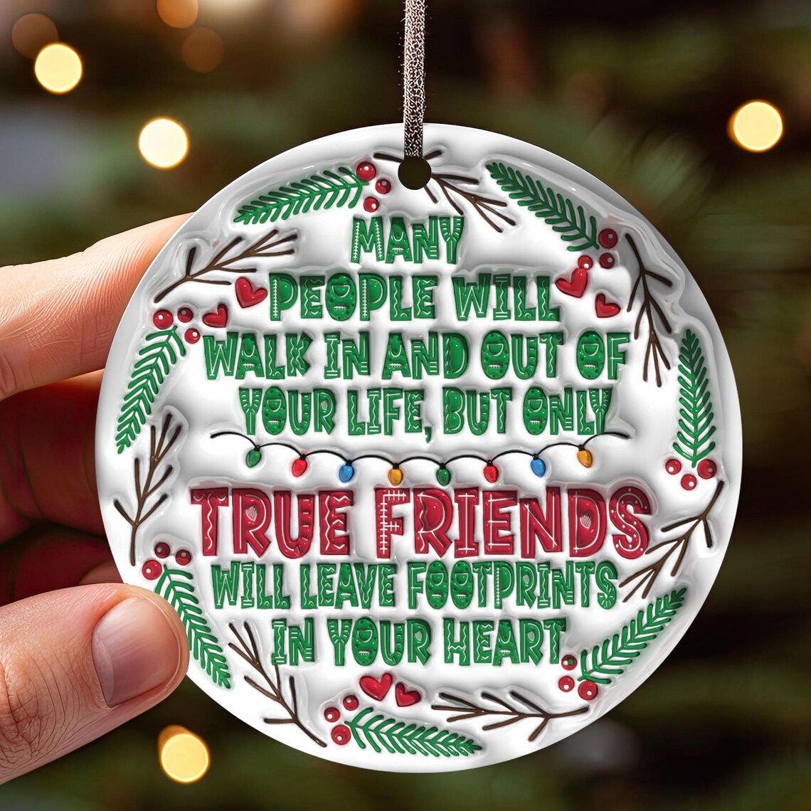 Christmas Friendship Decoration Hanging
