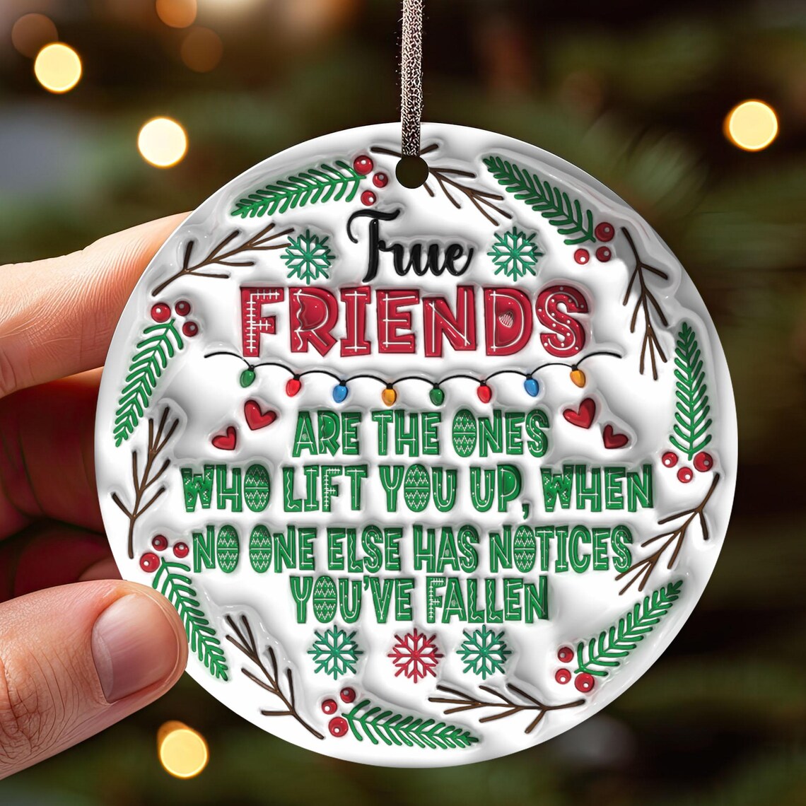 Christmas Friendship Decoration Hanging