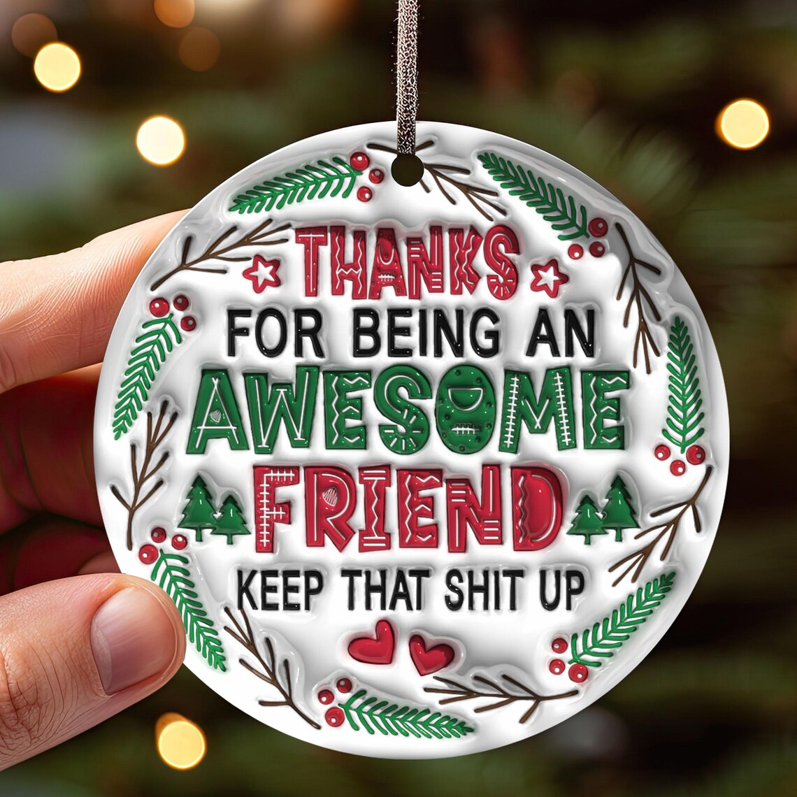 Christmas Friendship Decoration Hanging