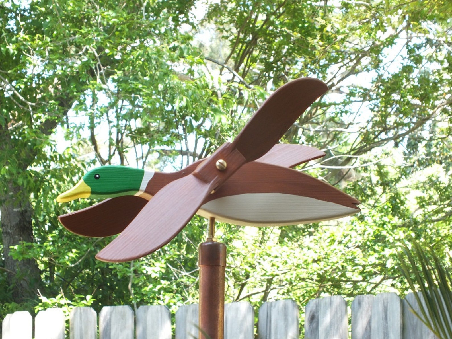 Wind Driven Folk-art Twirlybirds