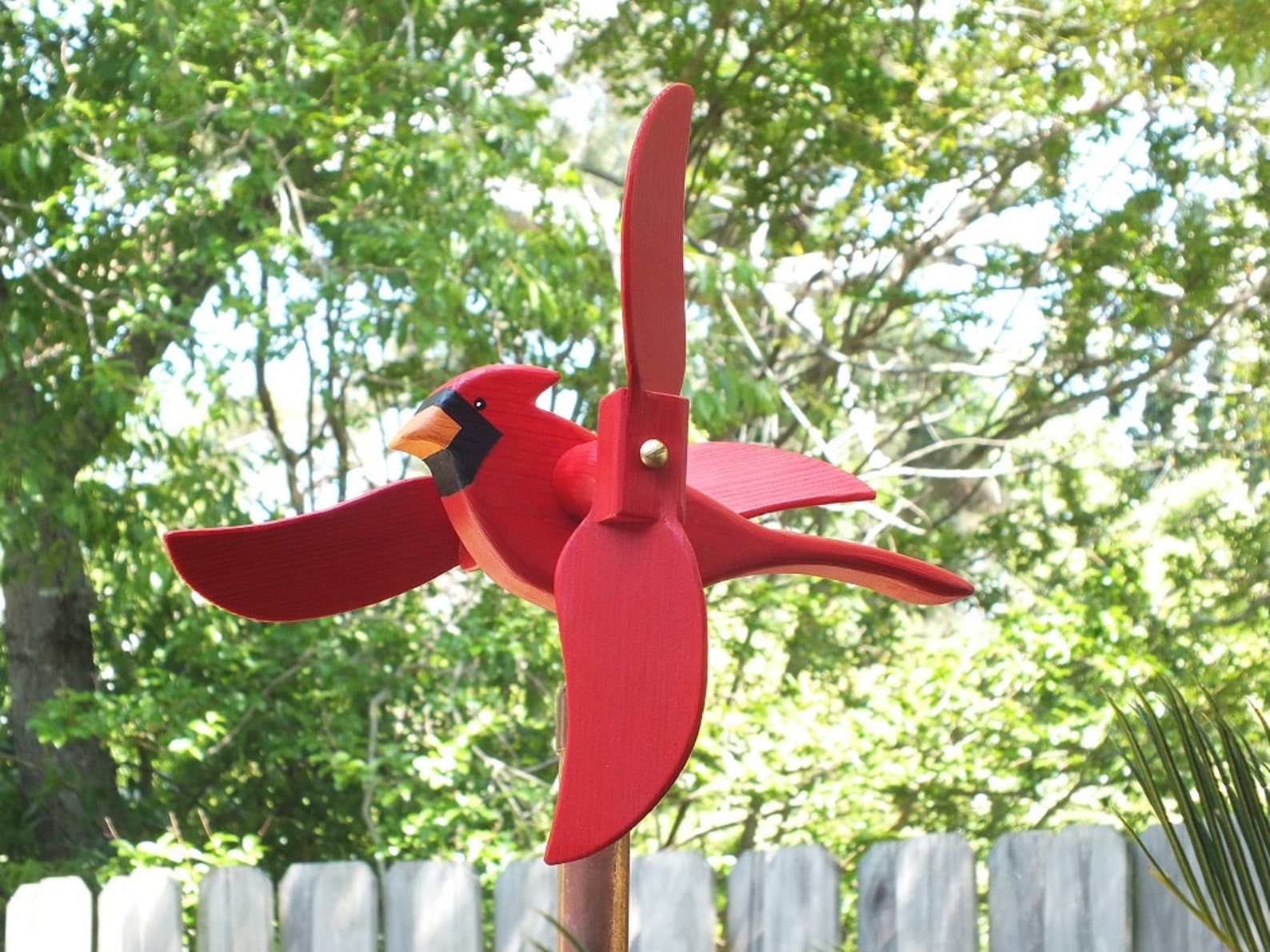 Wind Driven Folk-art Twirlybirds