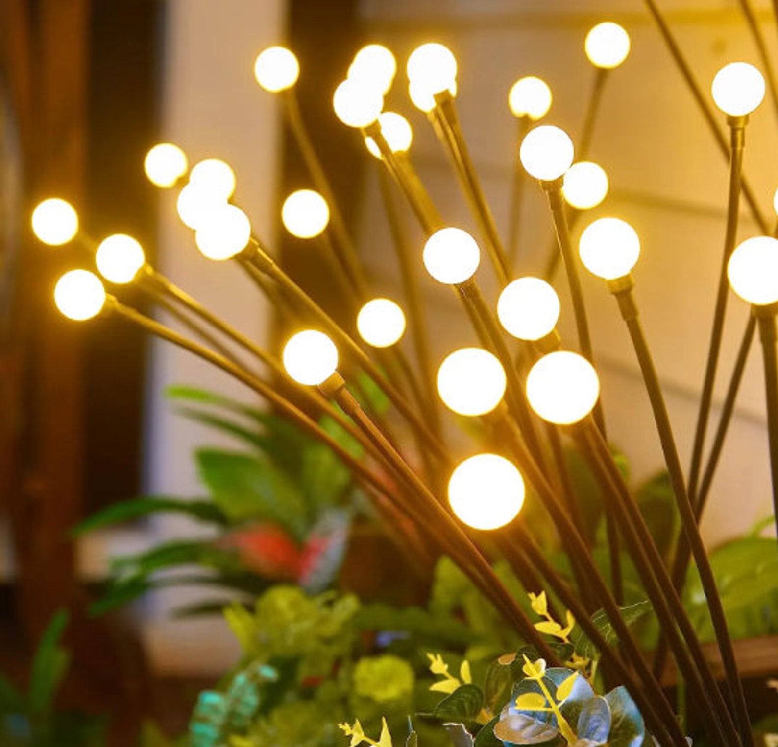 Firefly Solar LED Night Light For Patio Decor