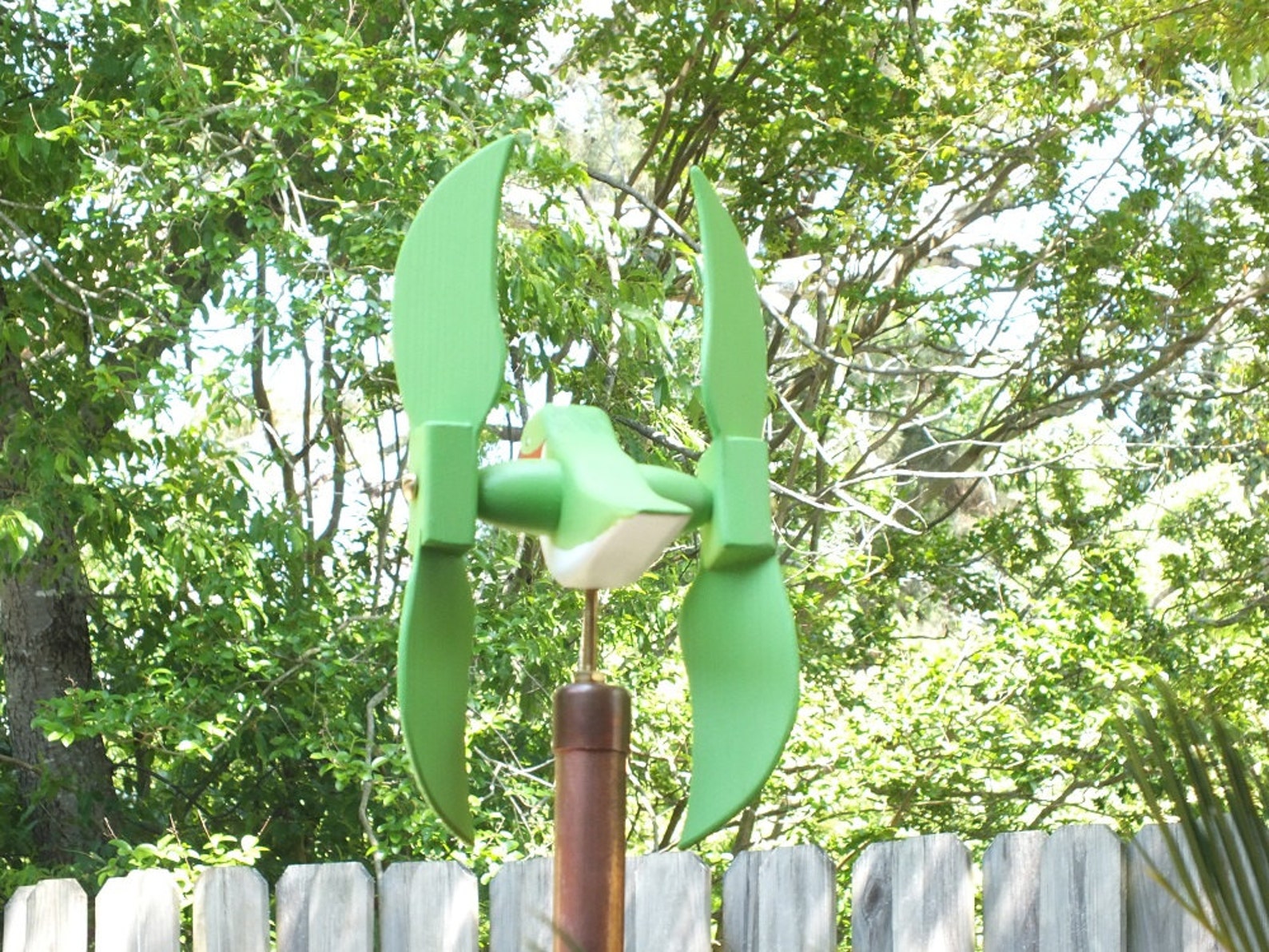 Wind Driven Folk-art Twirlybirds