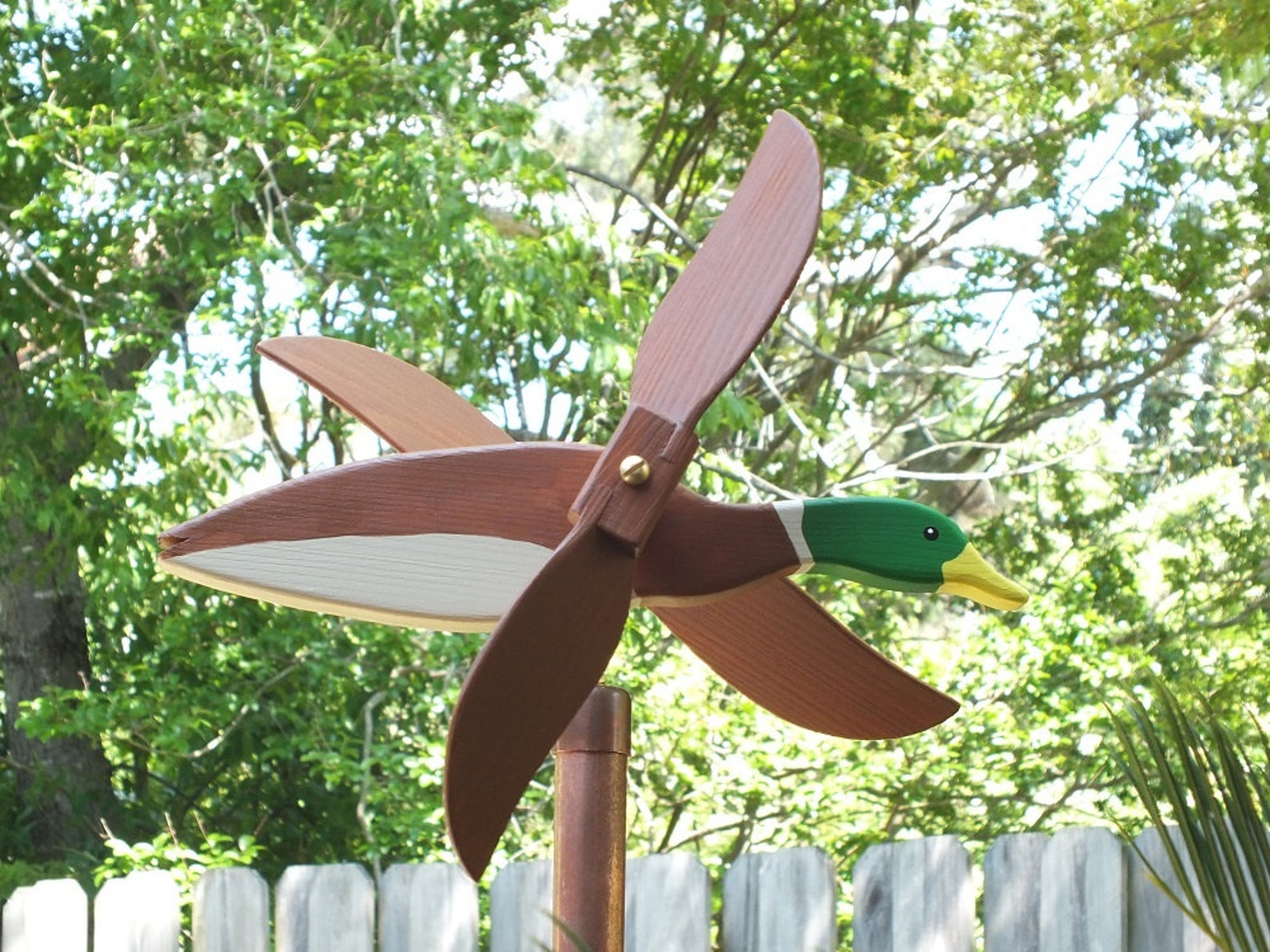 Wind Driven Folk-art Twirlybirds