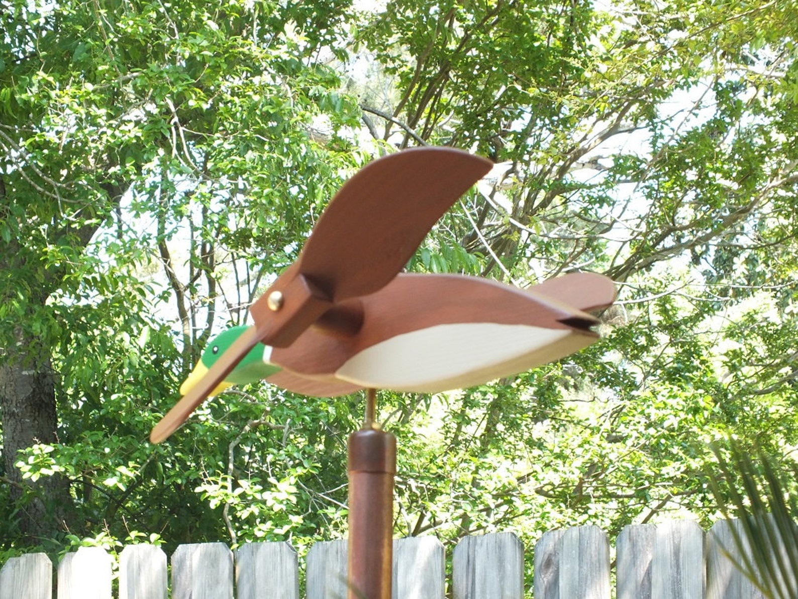 Wind Driven Folk-art Twirlybirds