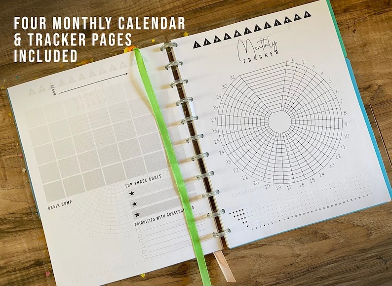 DISCBOUND PLANNER - ADHD Planner Starter Kit - 3 Month Starter Kit
