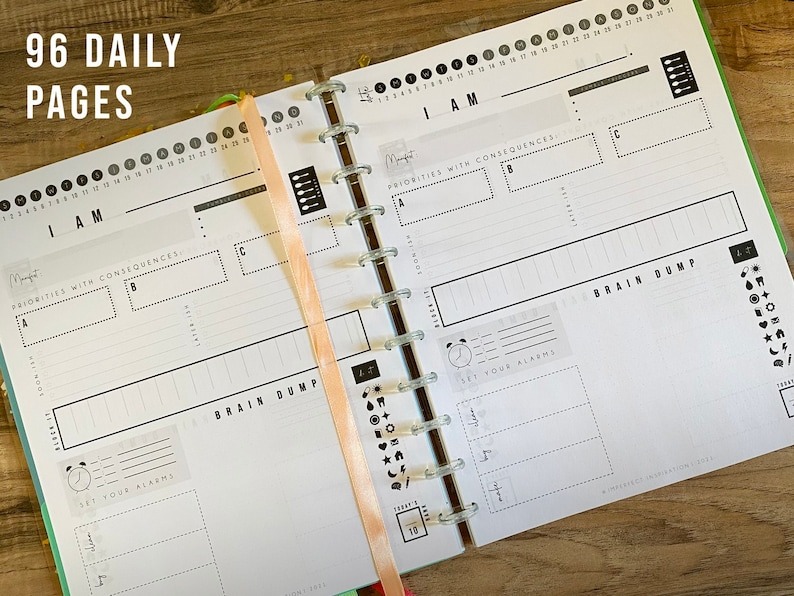 DISCBOUND PLANNER - ADHD Planner Starter Kit - 3 Month Starter Kit