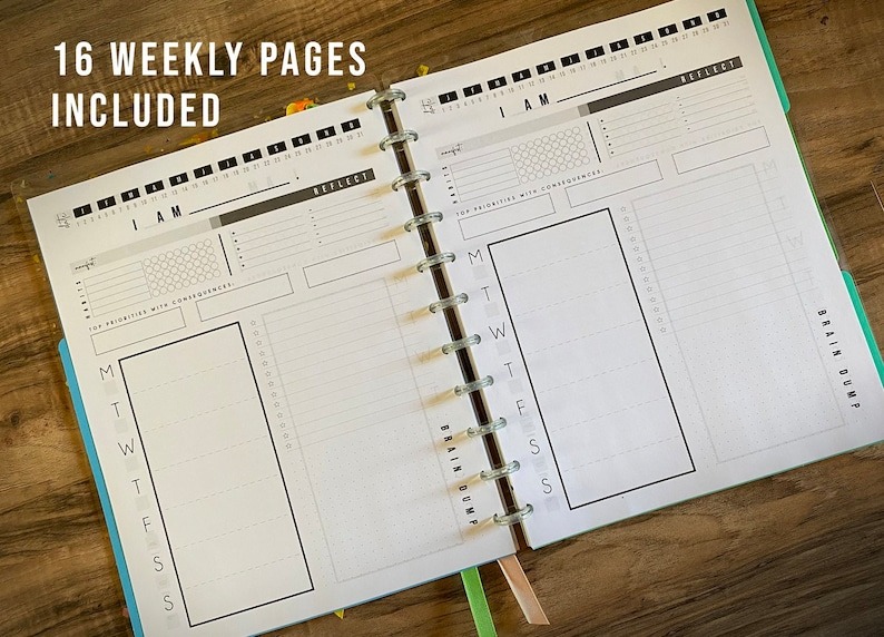 DISCBOUND PLANNER - ADHD Planner Starter Kit - 3 Month Starter Kit