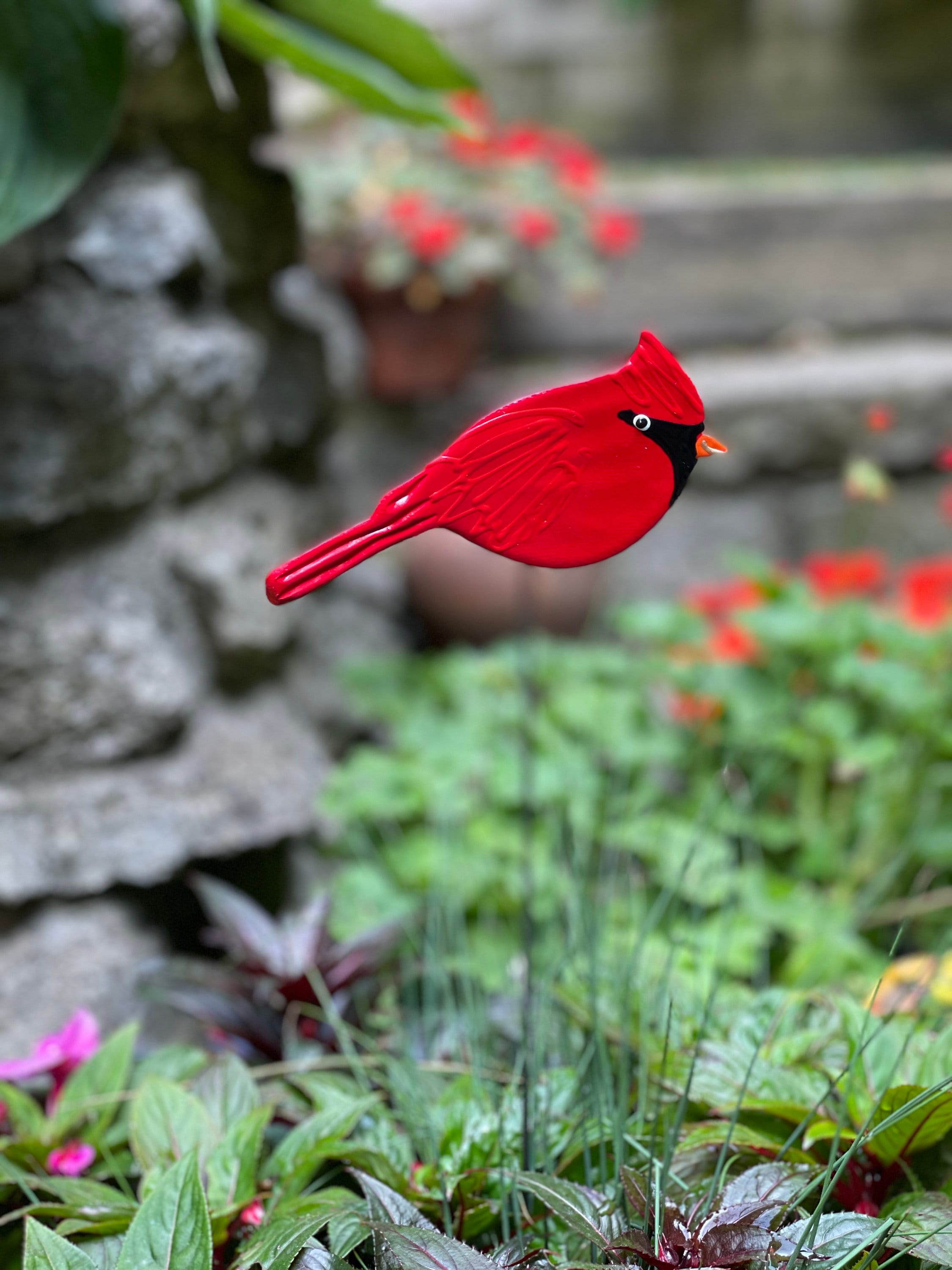 🐦Red Cardinal Garden Yard Bird