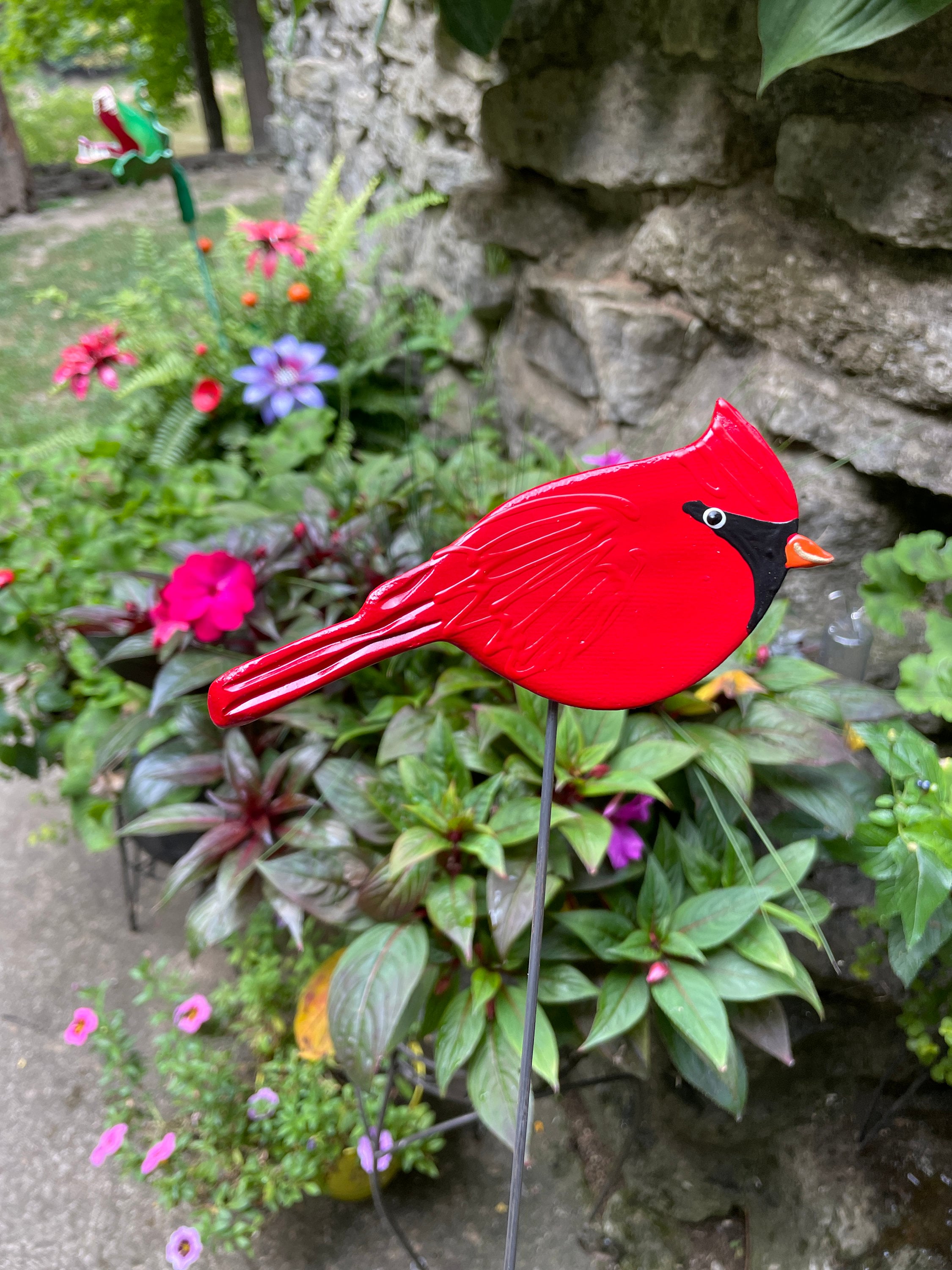 🐦Red Cardinal Garden Yard Bird